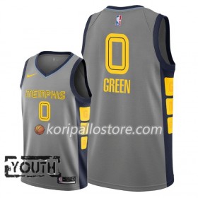 Memphis Grizzlies JaMychal Green 0 2018-19 Nike City Edition Harmaa Lasten Pelipaidat Swingman
